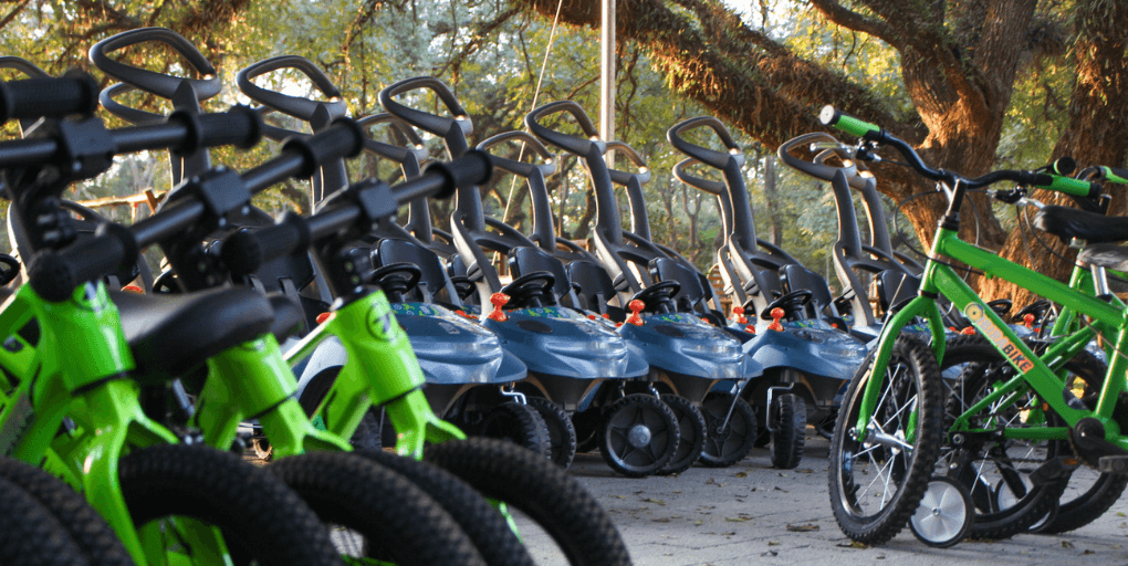 Novo serviço de aluguel de bicicletas infantis é lançado no Parque Ibirapuera