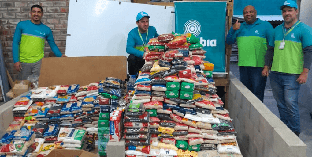 2,5 toneladas de doações de visitantes dos Cânions são entregues pela Urbia à Defesa Civil do Rio Grande do Sul